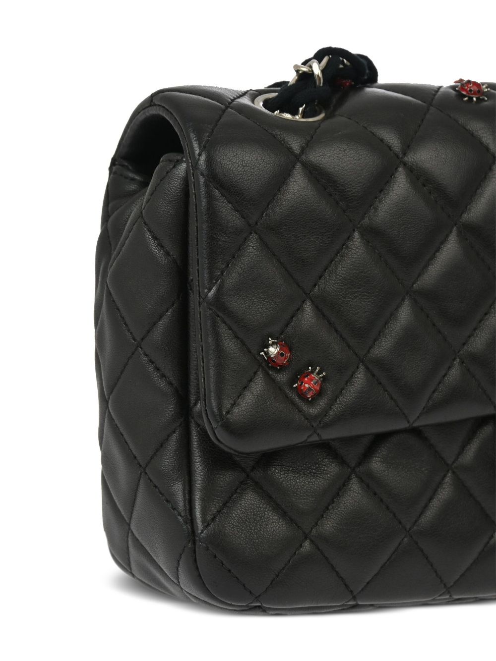 Affordable HOT SALE CHANEL 2010 Ladybug Classic Flap shoulder bag Women