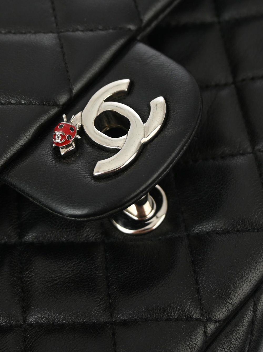 Affordable HOT SALE CHANEL 2010 Ladybug Classic Flap shoulder bag Women