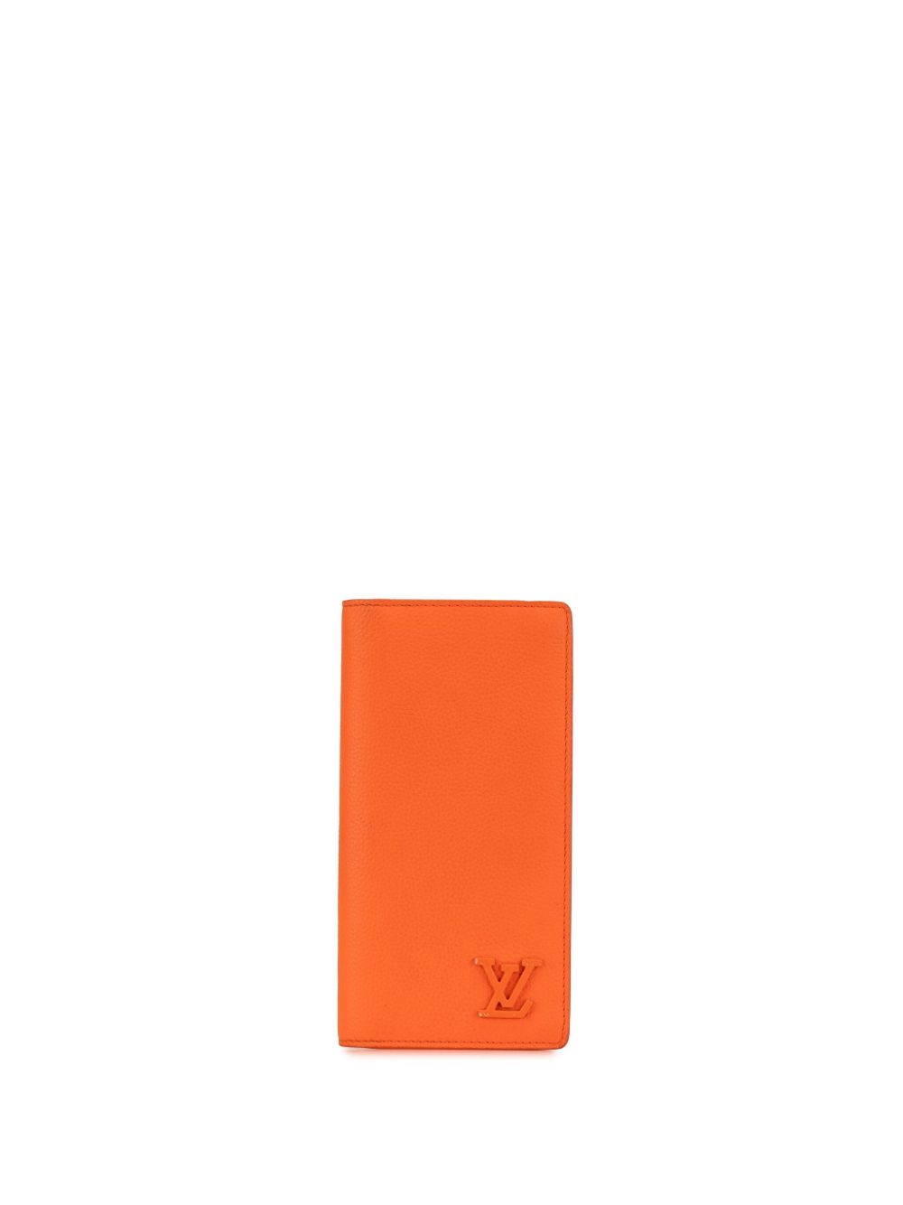 Louis Vuitton Pre-Owned 2021 Aerogram Brazza Wallet long wallets - Orange