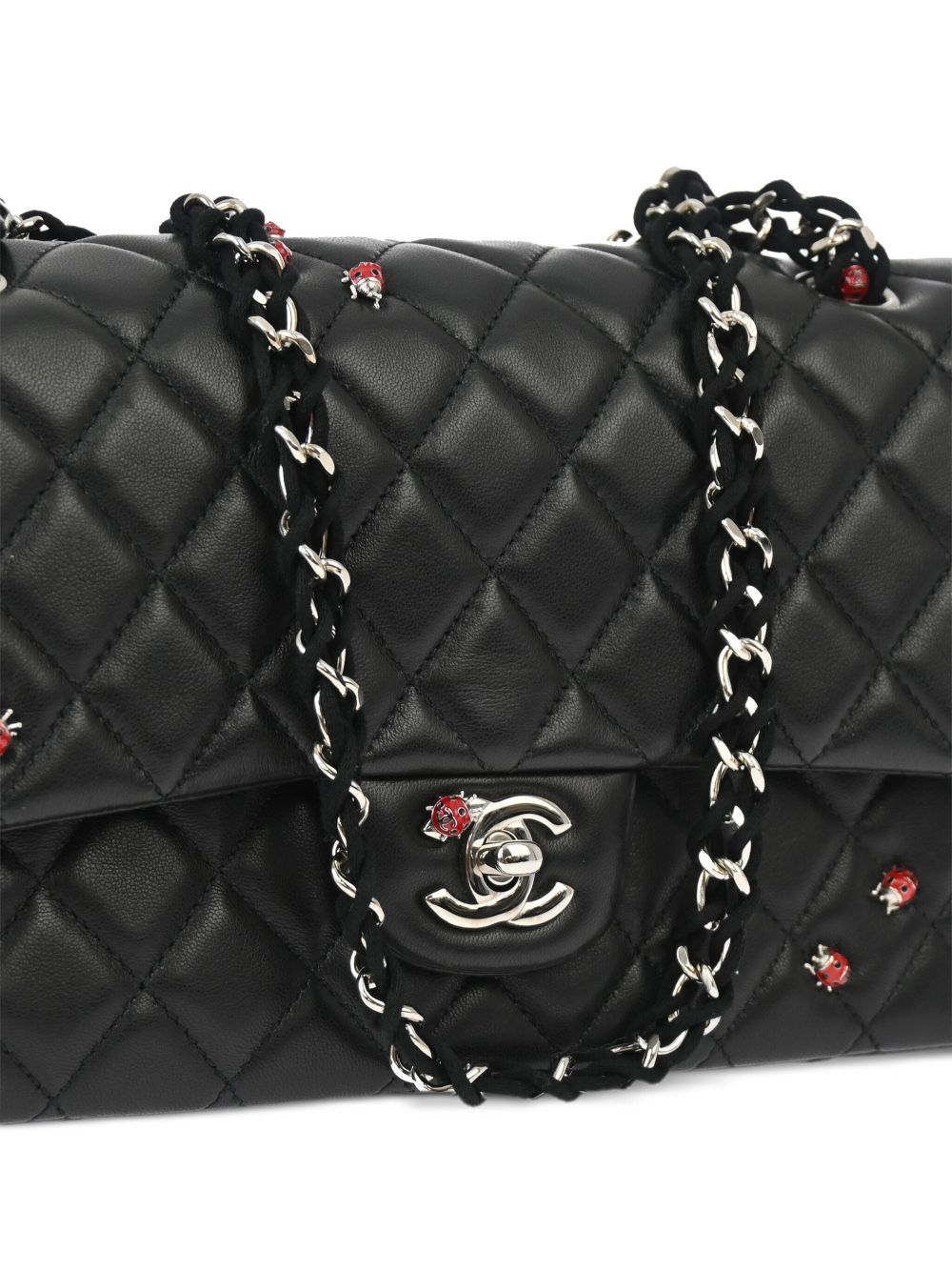 Affordable HOT SALE CHANEL 2010 Ladybug Classic Flap shoulder bag Women