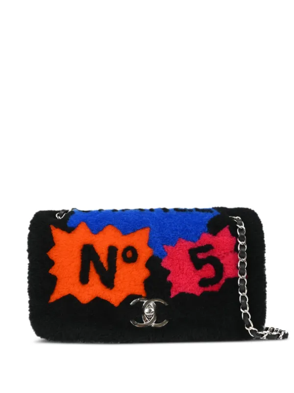 CHANEL Pre-Owned 2014 No.5 Full Flap Shoulder Bag | Black | FARFETCH