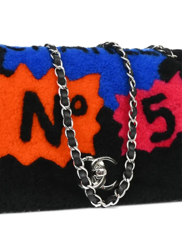 CHANEL Pre-Owned 2014 No.5 Full Flap Shoulder Bag | Black | FARFETCH