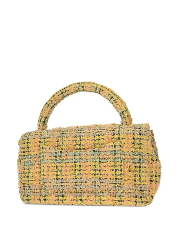 CHANEL Pre-Owned 1992 Classic Flap Handbag Set | Yellow | FARFETCH