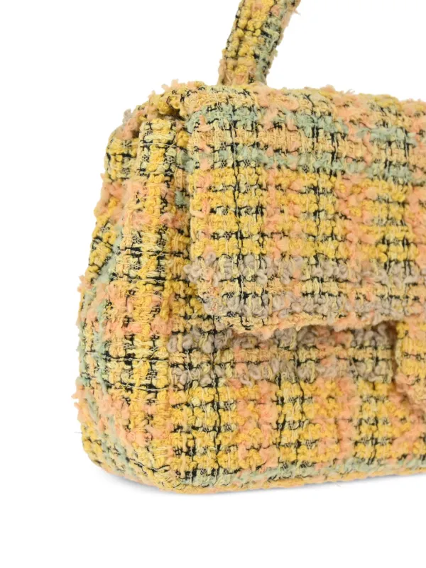 CHANEL Pre-Owned 1992 Classic Flap Handbag Set | Yellow | FARFETCH