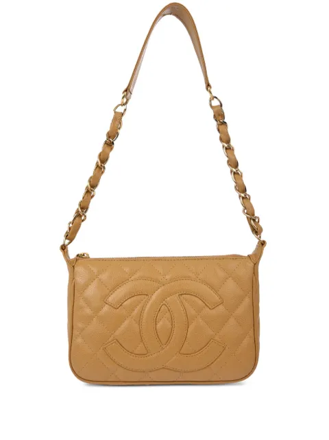 CHANEL 2003 CC quilted shoulder bag Women