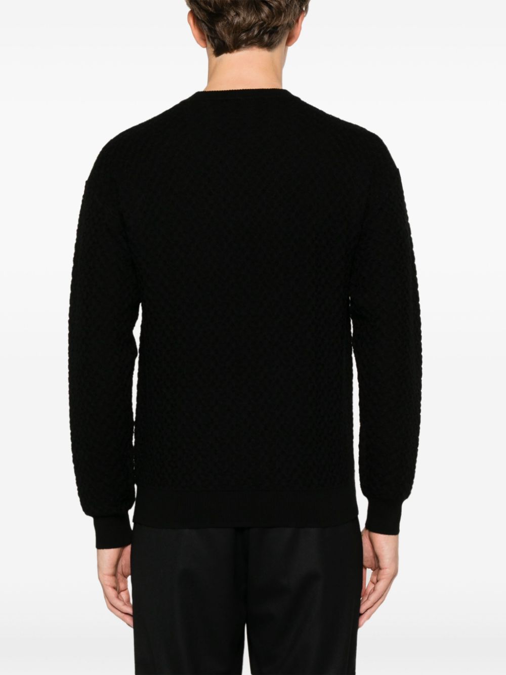 Emporio Armani 3D-knit sweater Men