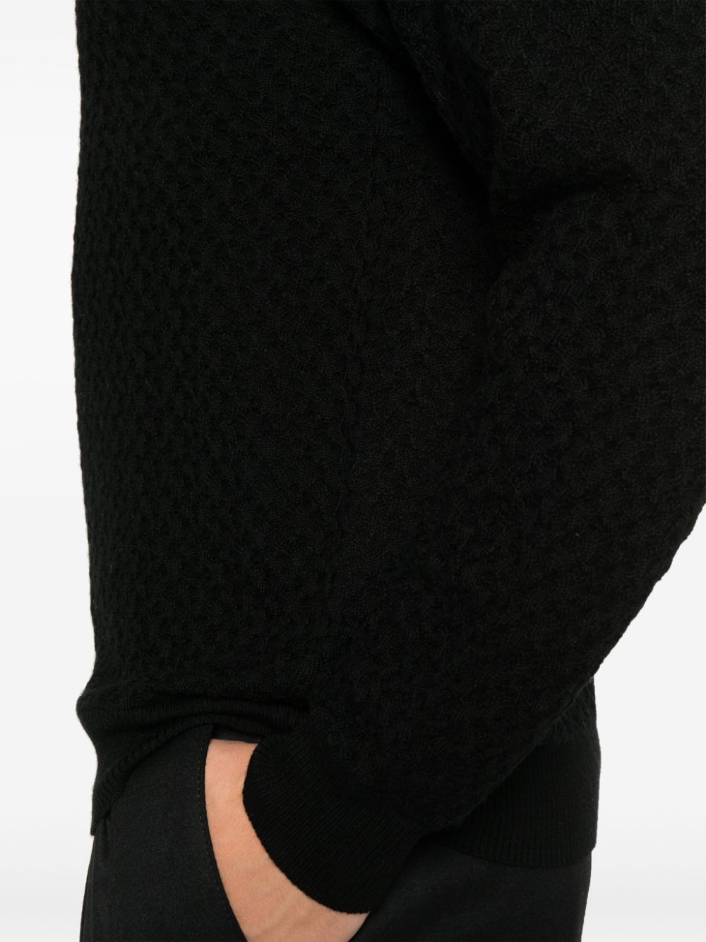 Emporio Armani 3D-knit sweater Men