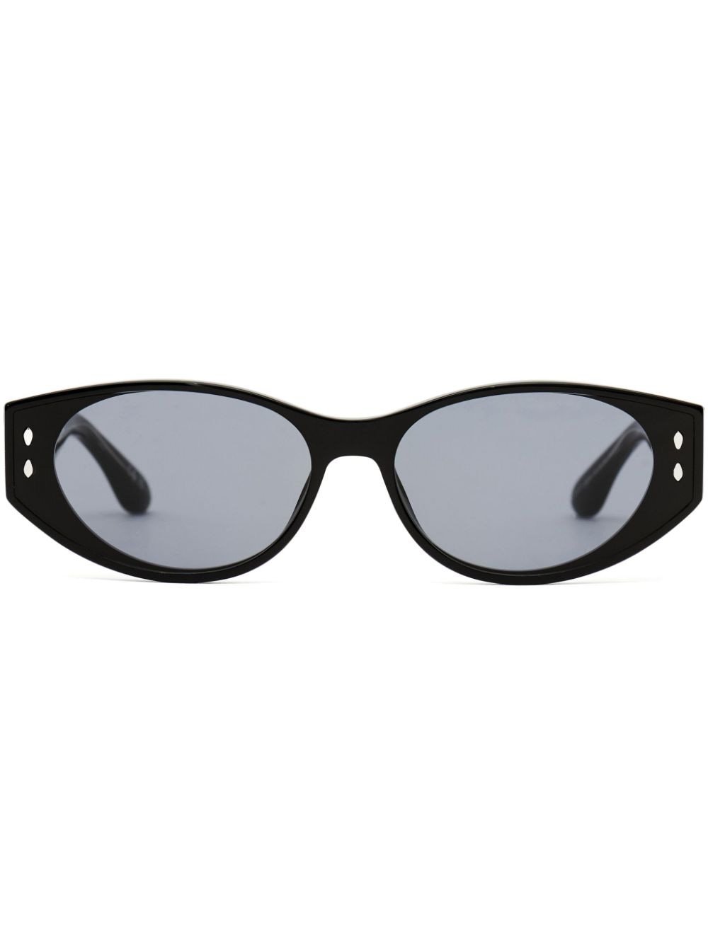 Shop Isabel Marant Emely Sunglasses In Black