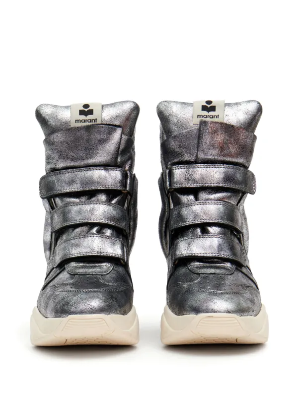 ISABEL MARANT Balskee Sneakers | Silver | FARFETCH