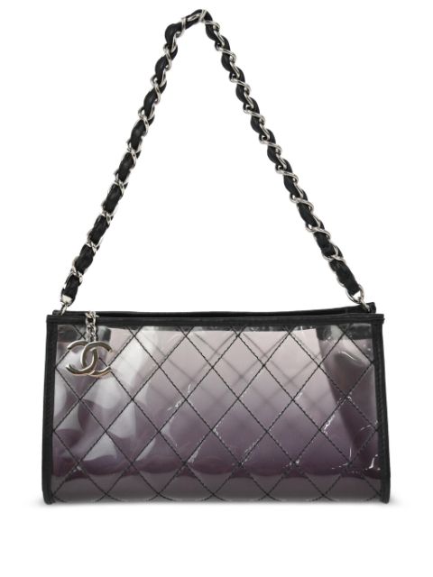 HOT SALE CHANEL 2007 diamond-quilted shoulder bag Women