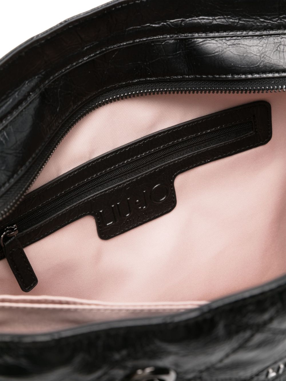 LIU •JO DIAMOND STITCHING SHOULDER BAG 