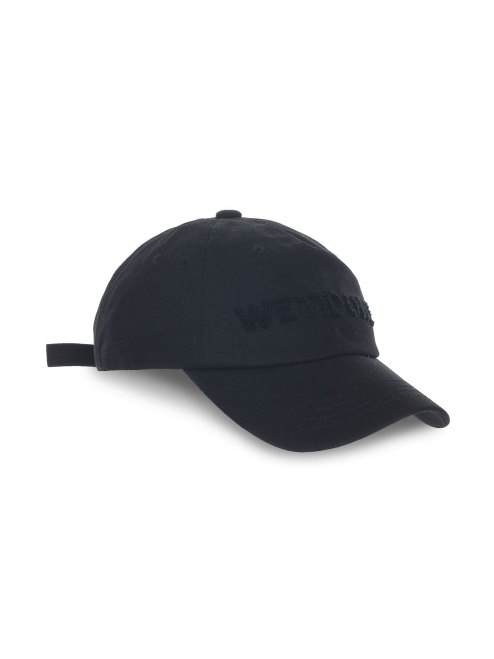 Shop We11 Done Logo-embroidered Cap In 黑色