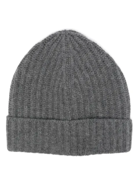 Malo cashmere beanie hat