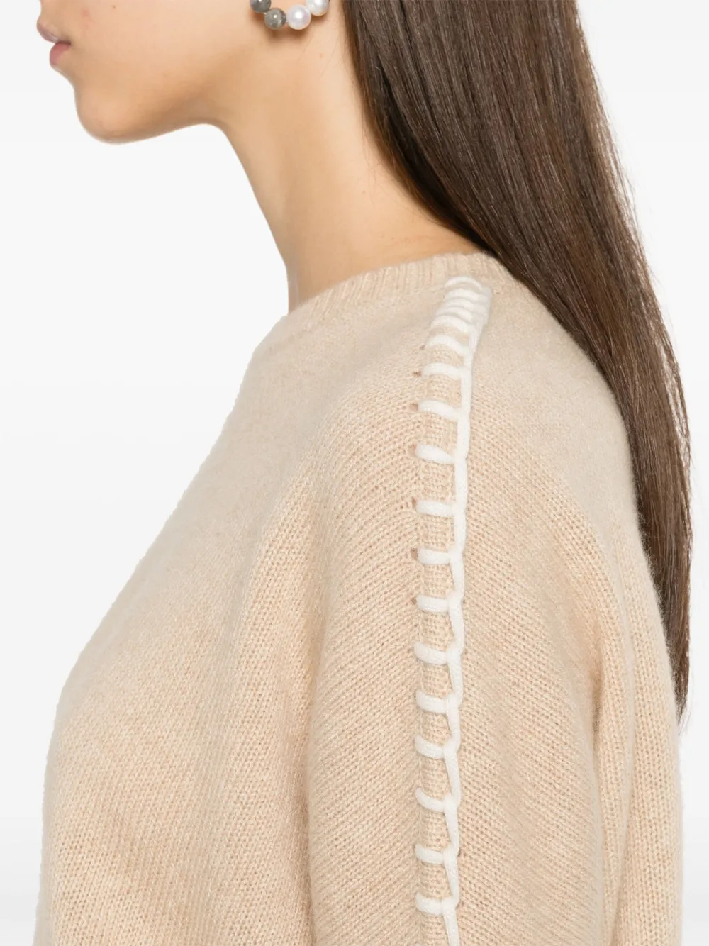 kujten Amea trui Beige