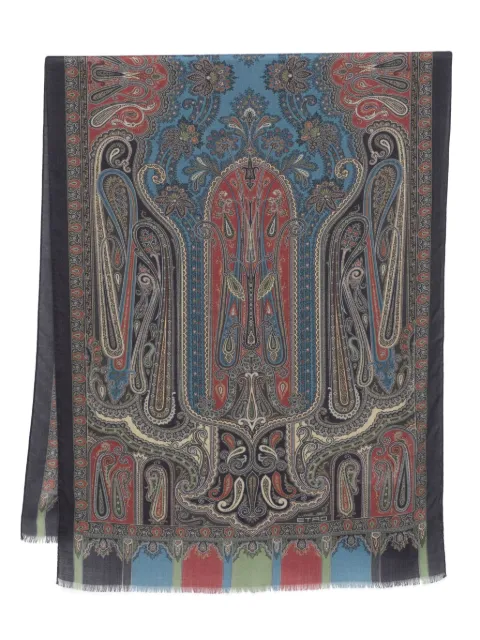 ETRO Sciarpa con stampa paisley