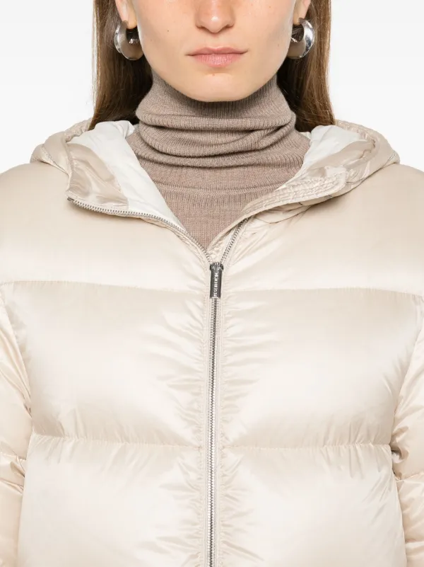 アウターその他 PESERICO Women Outer S0300401921048 BROWN Peserico Hooded Down Coat | Brown | FARFETCH