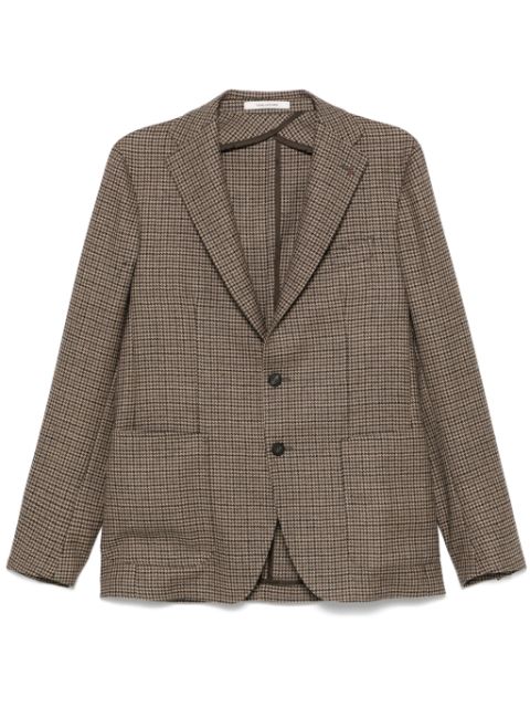 Tagliatore houndstooth blazer Men