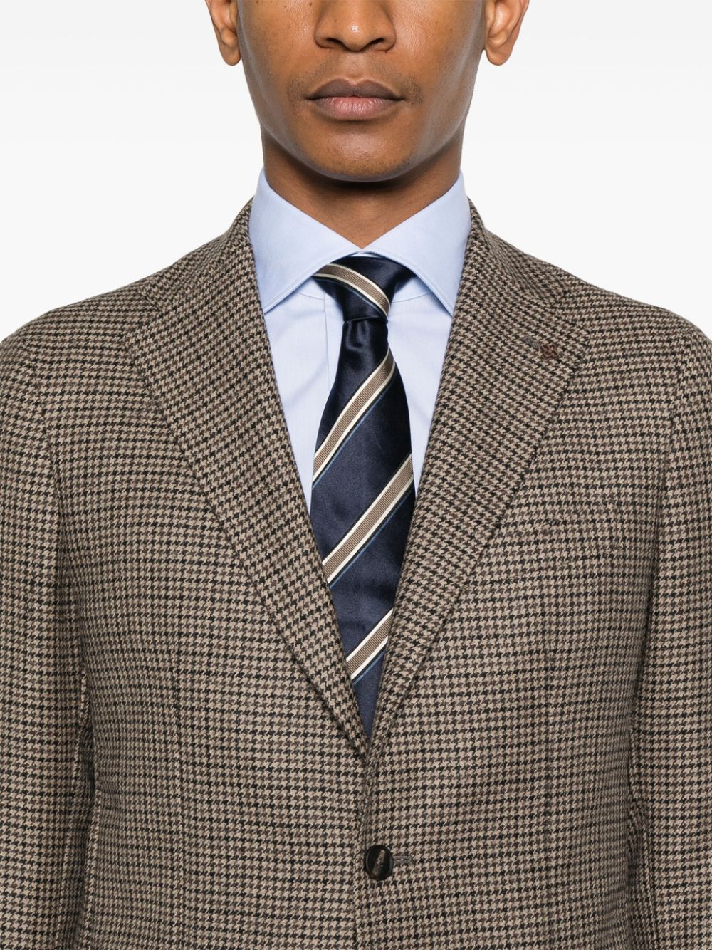 Tagliatore houndstooth blazer Men