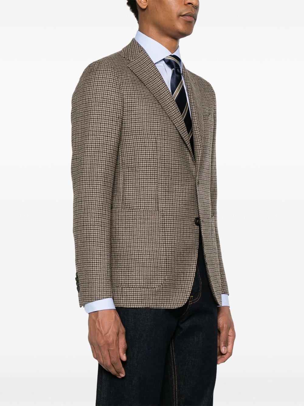 Tagliatore houndstooth blazer Men