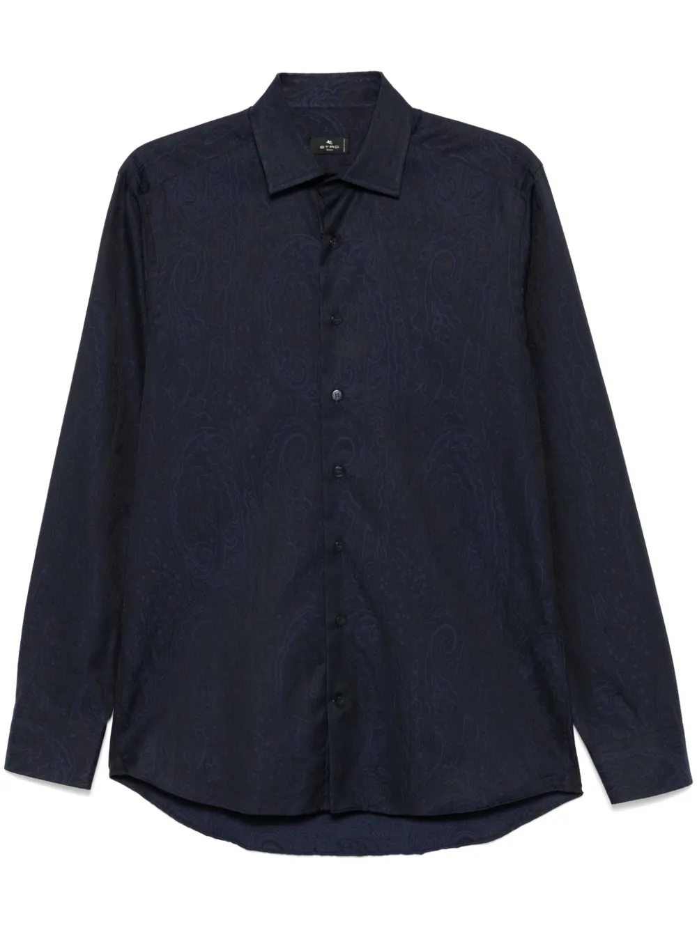 ETRO Overhemd met paisley-jacquard Blauw