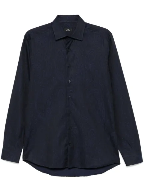 ETRO paisley-jacquard shirt 