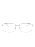 Gucci Eyewear rectangle-frame glasses - Silver