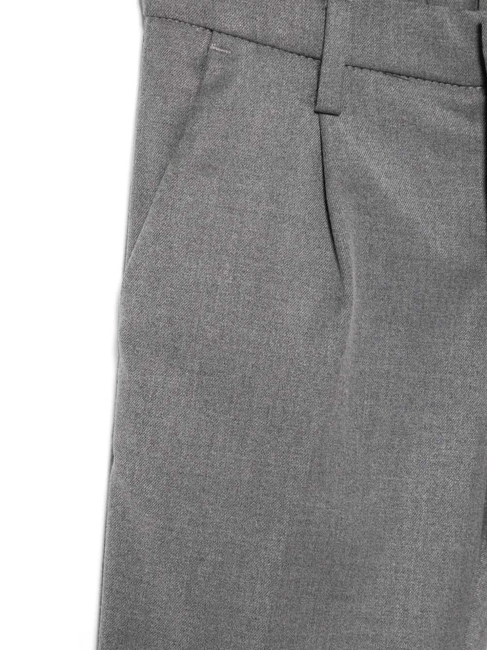 Siola Broek met geplooid detail Grijs