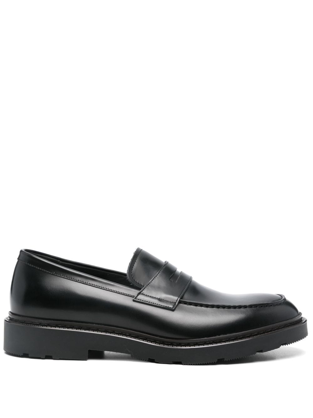 Fratelli Rossetti leather loafers Black