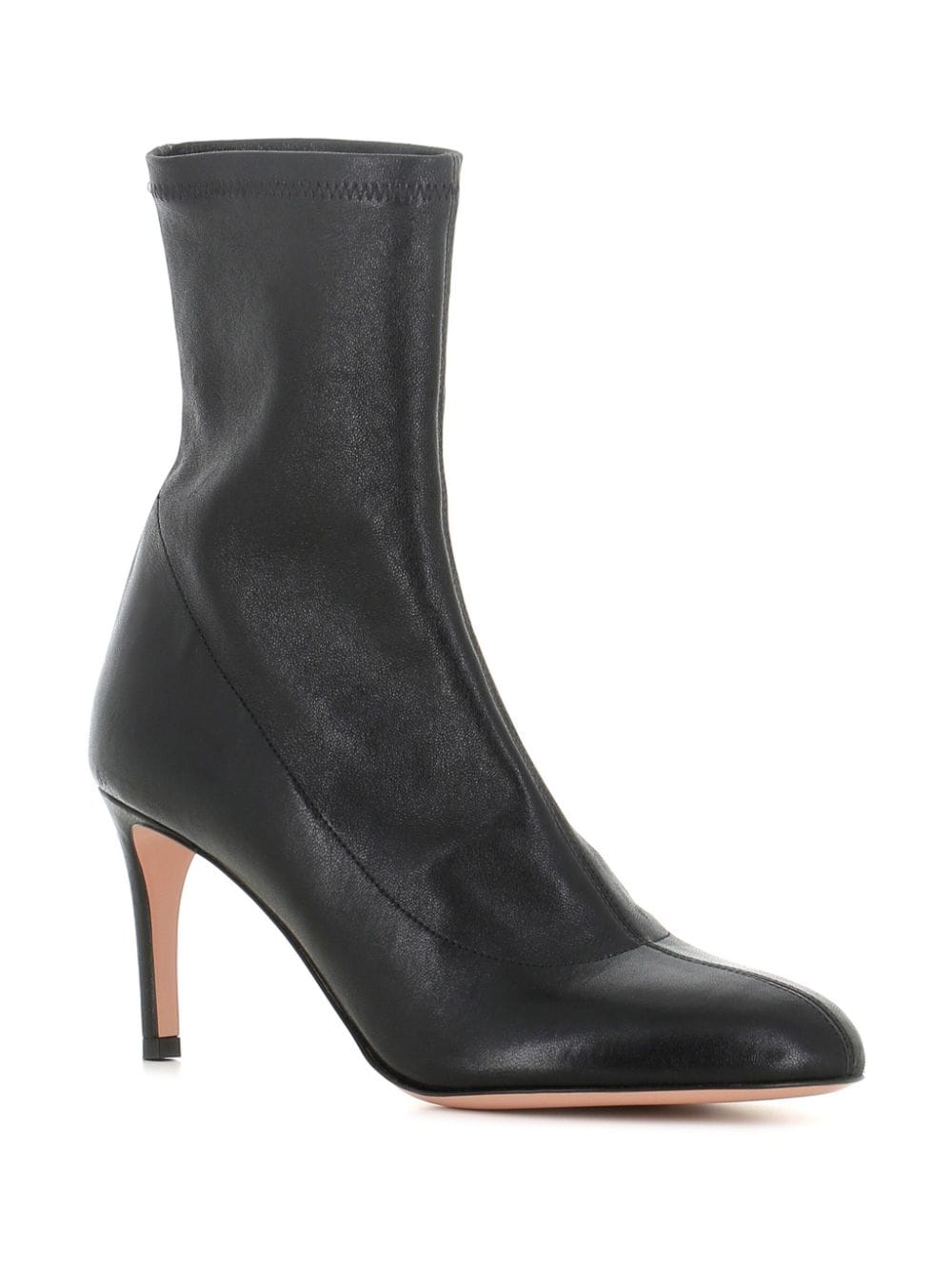 Jean-Michel Cazabat 80mm leather boots - Zwart