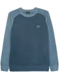 ETRO embroidered wool sweater - Blue