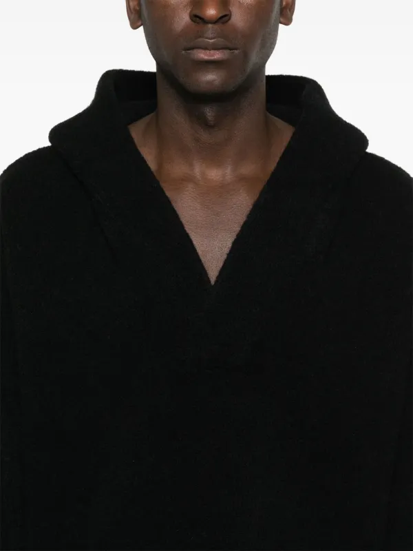 Fear Of God Bouclé Hoodie | Black | FARFETCH