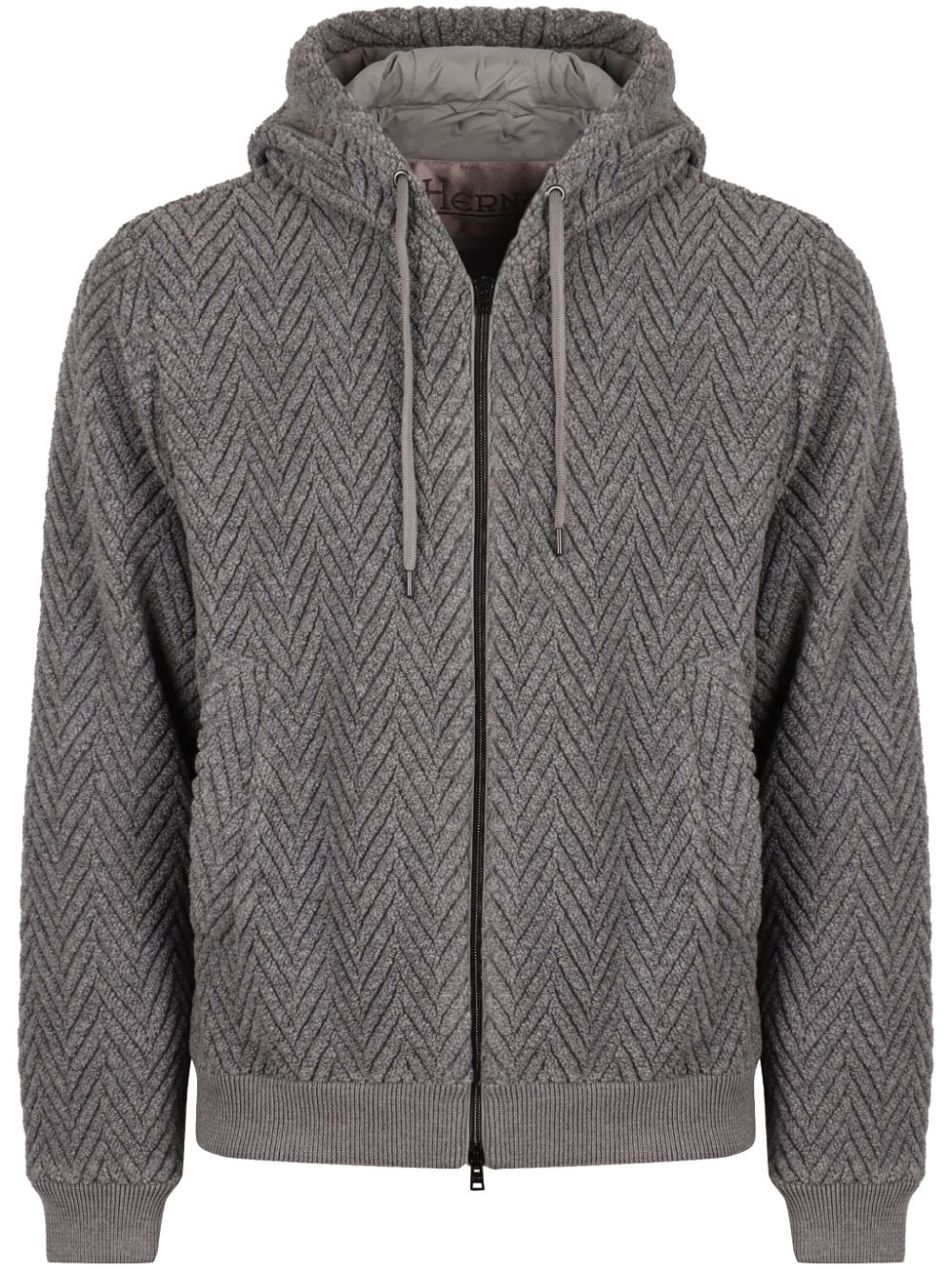 herringbone pattern jacket