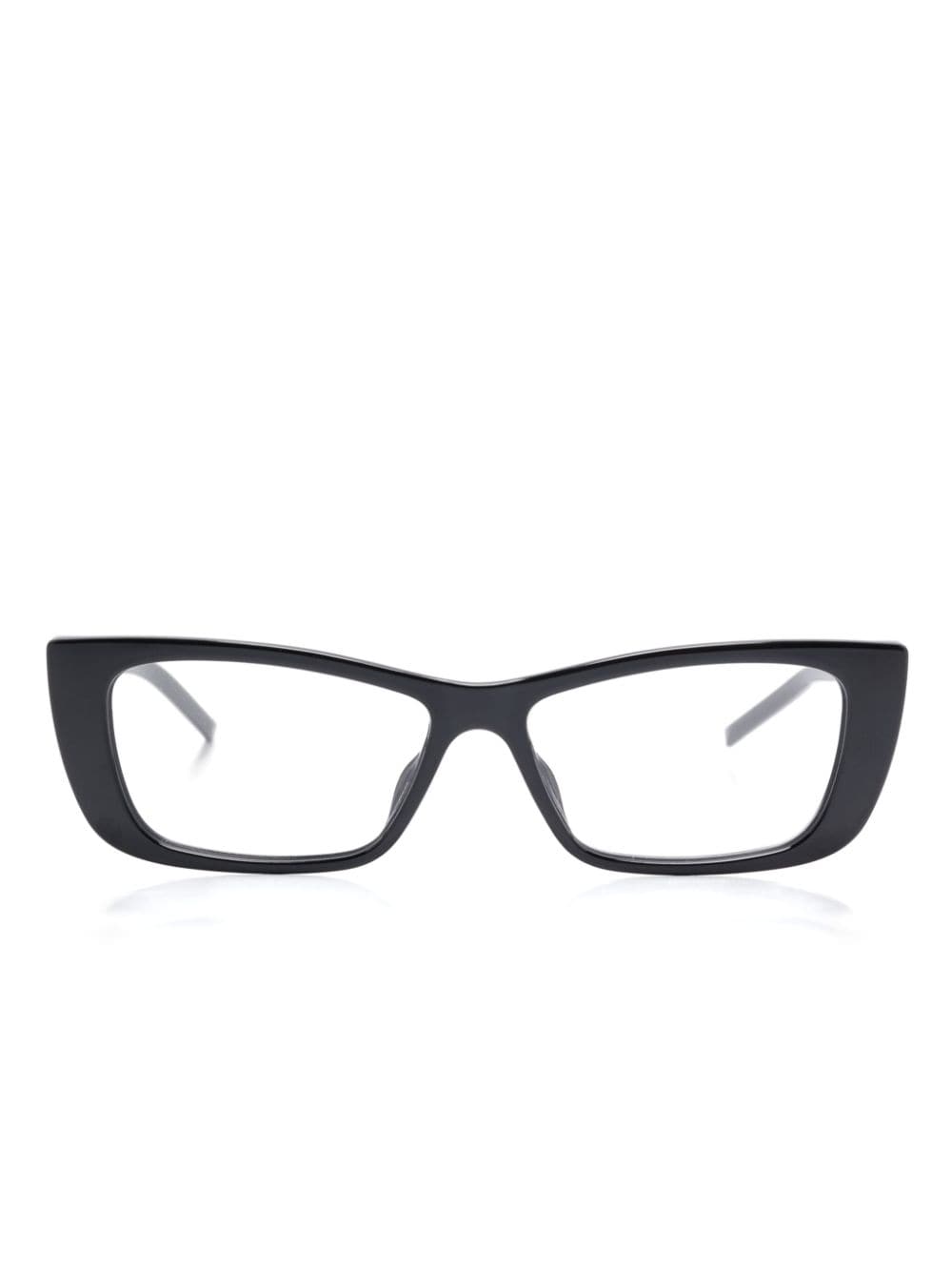 Gucci Rectangle-frame Glasses In Schwarz