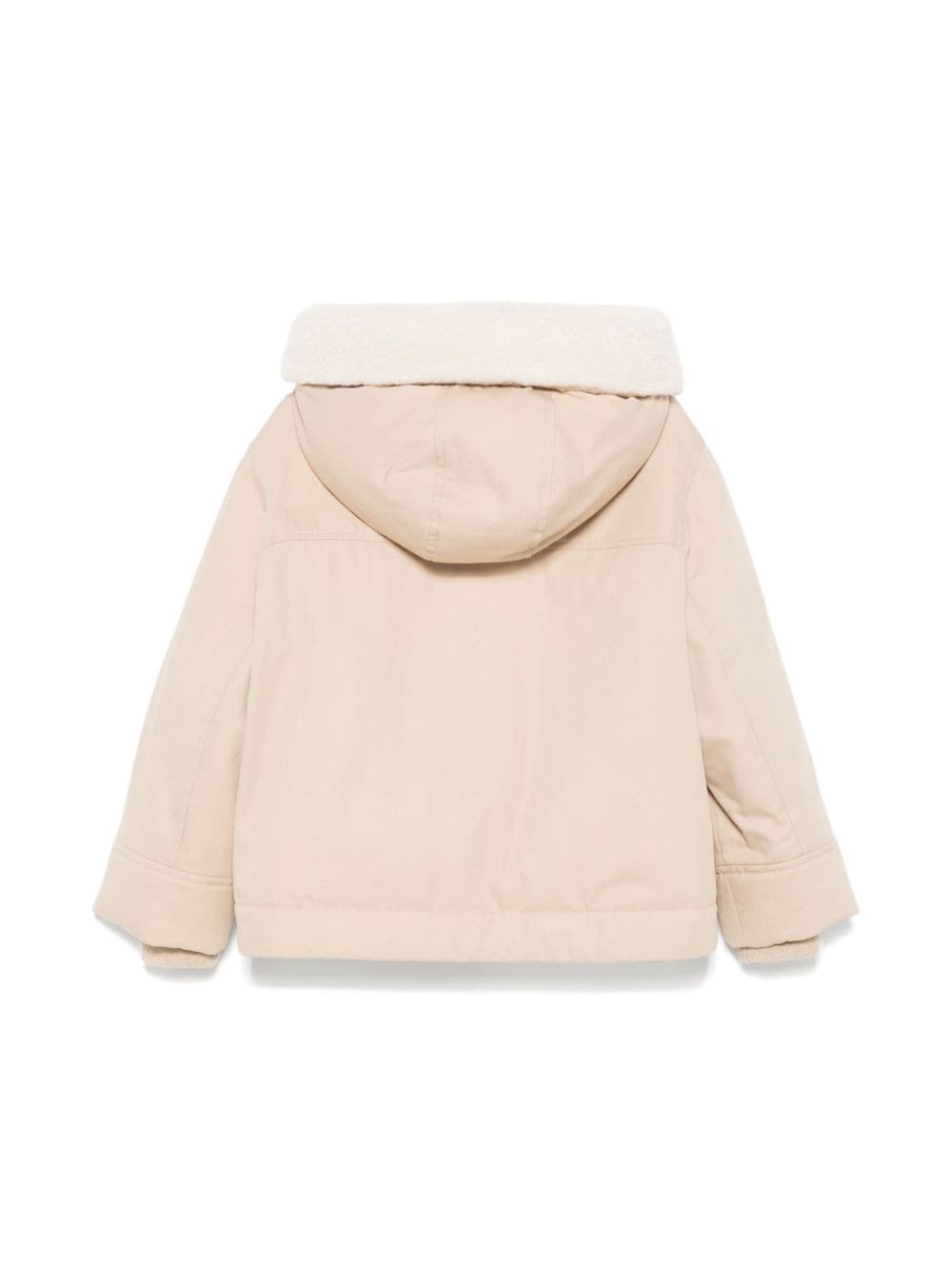 Brunello Cucinelli Kids hooded jacket - Beige