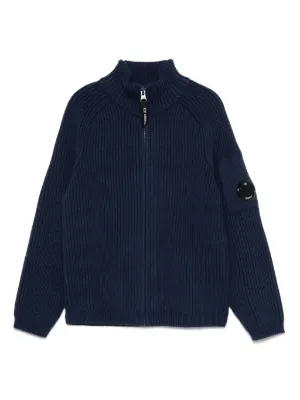 CP Company ドライバーズ ニット　キッズ C.P. Company Kids Teen Knitwear - Shop Designer Kidswear on FARFETCH