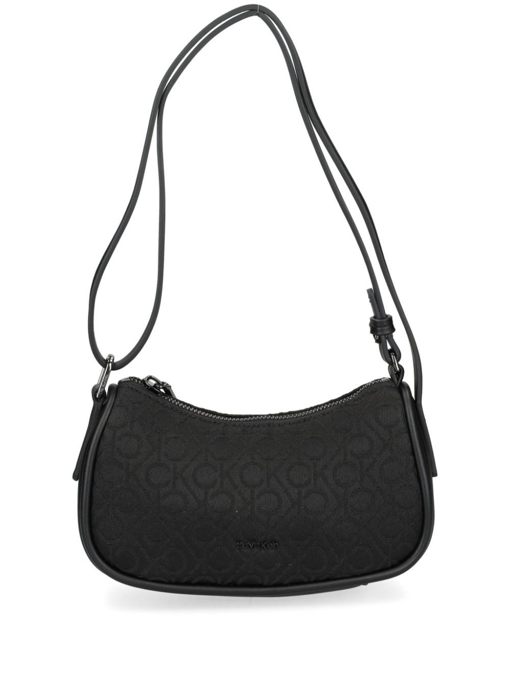 logo-print shoulder bag