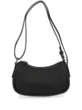 Calvin Klein logo-print shoulder bag - Black
