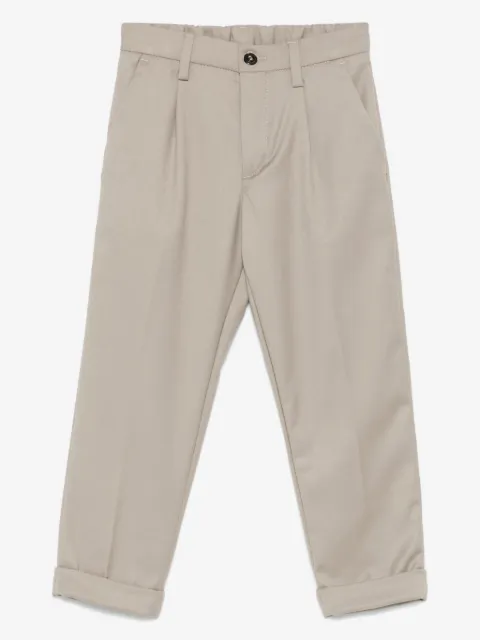 Siola pleat-detail trousers