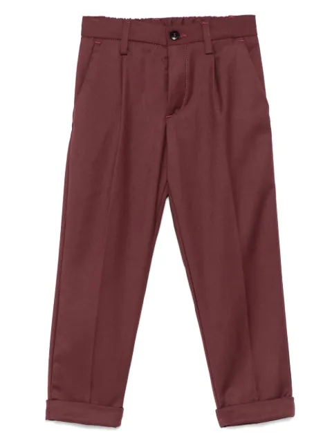 Siola Hose mit Faltendetail