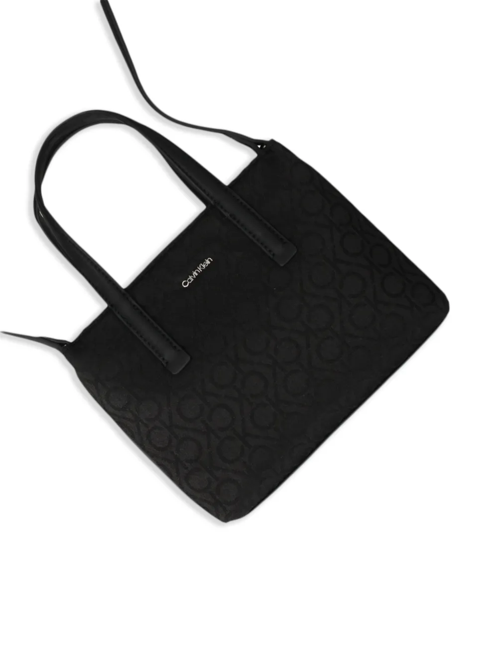 CALVIN KLEIN LOGO-PRINT TOTE BAG