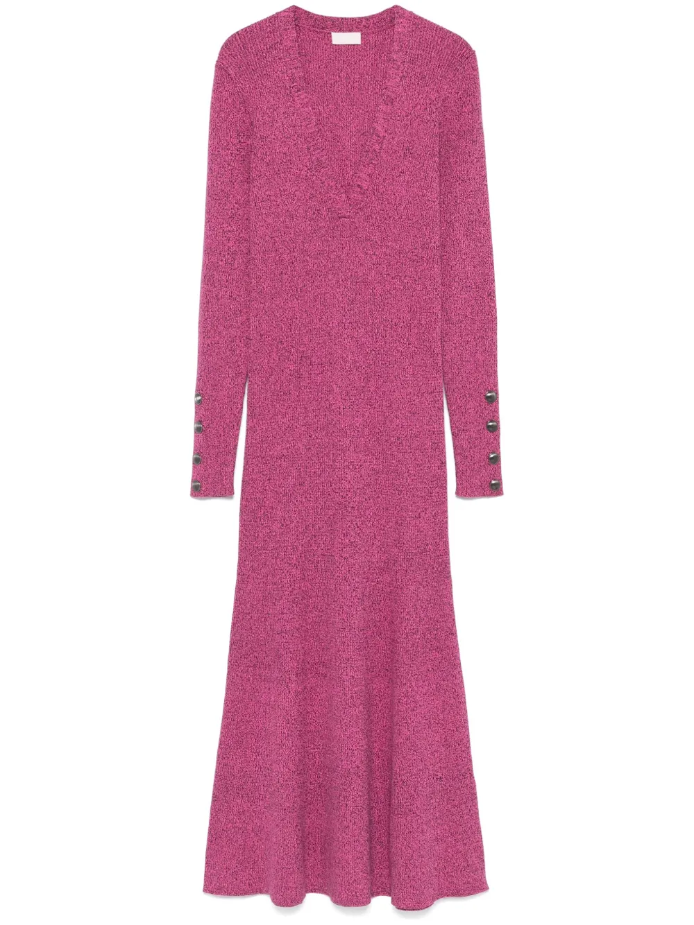 LIU JO vestido midi tejido | rosado | Image 1