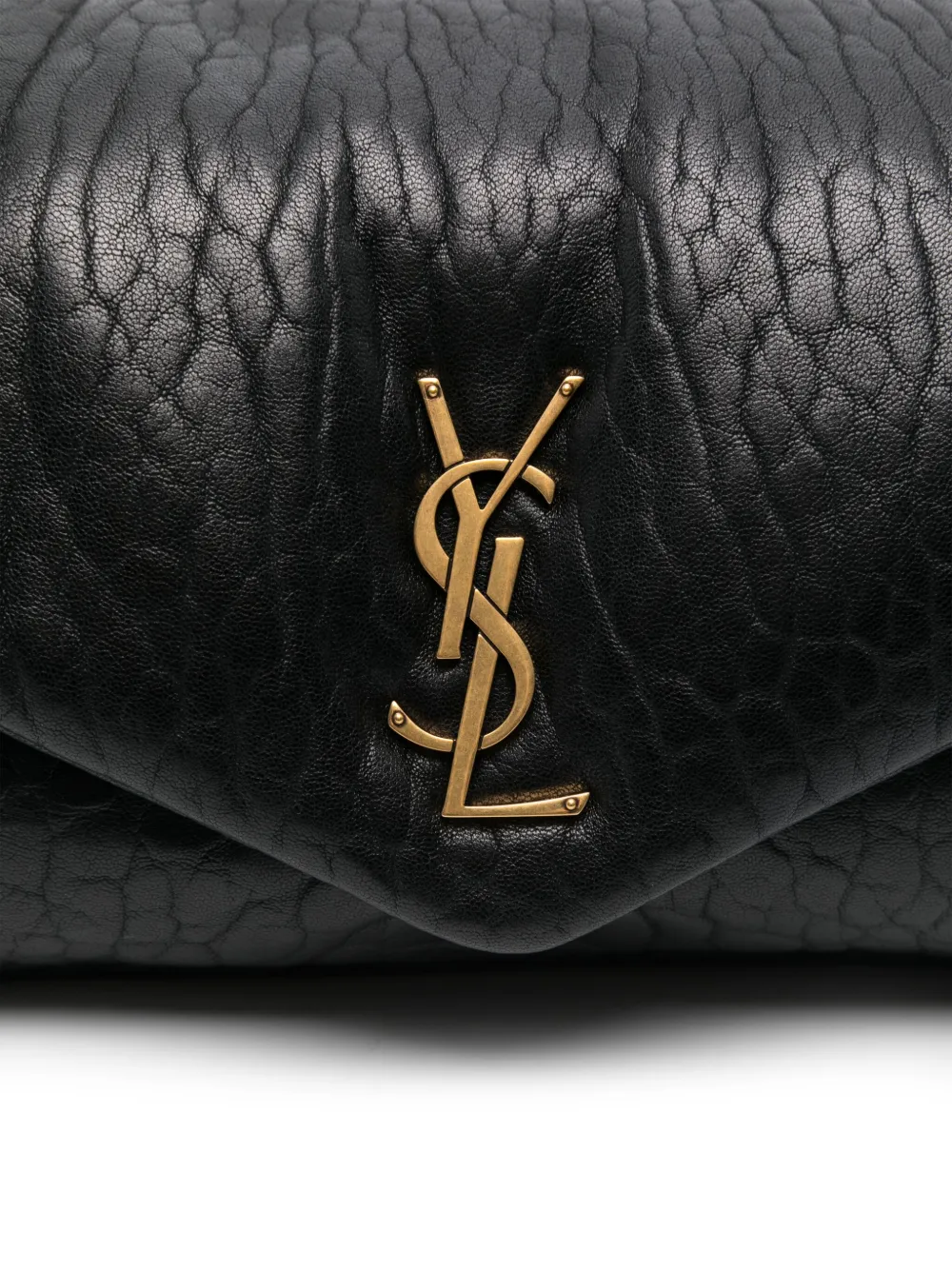 Saint Laurent Calypso medium schoudertas Zwart