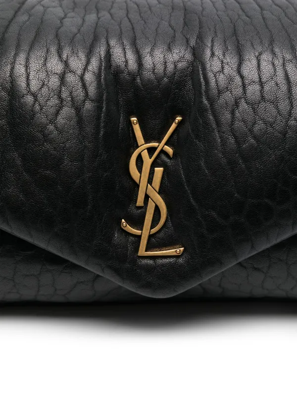 Saint laurent quilted leather shoulder bag online
