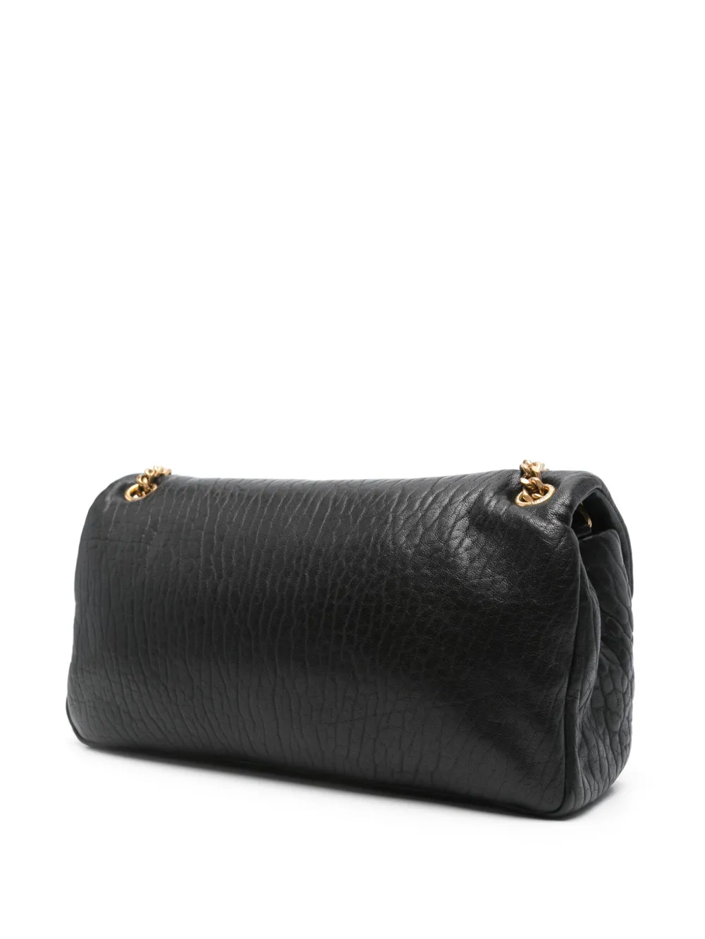Saint Laurent Calypso medium schoudertas Zwart