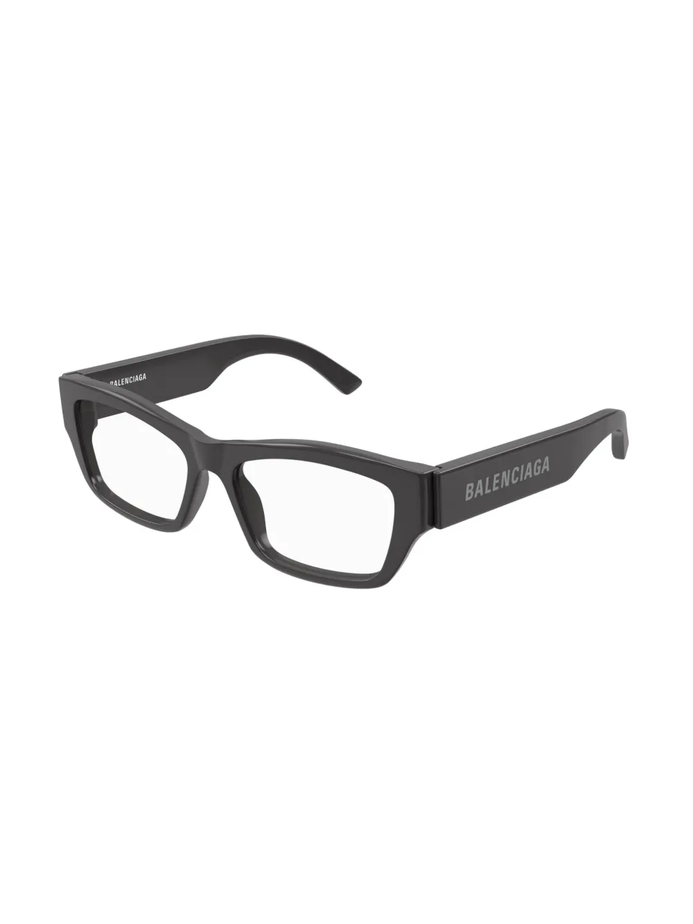 Balenciaga Eyewear Bril met rechthoekig montuur - Grijs