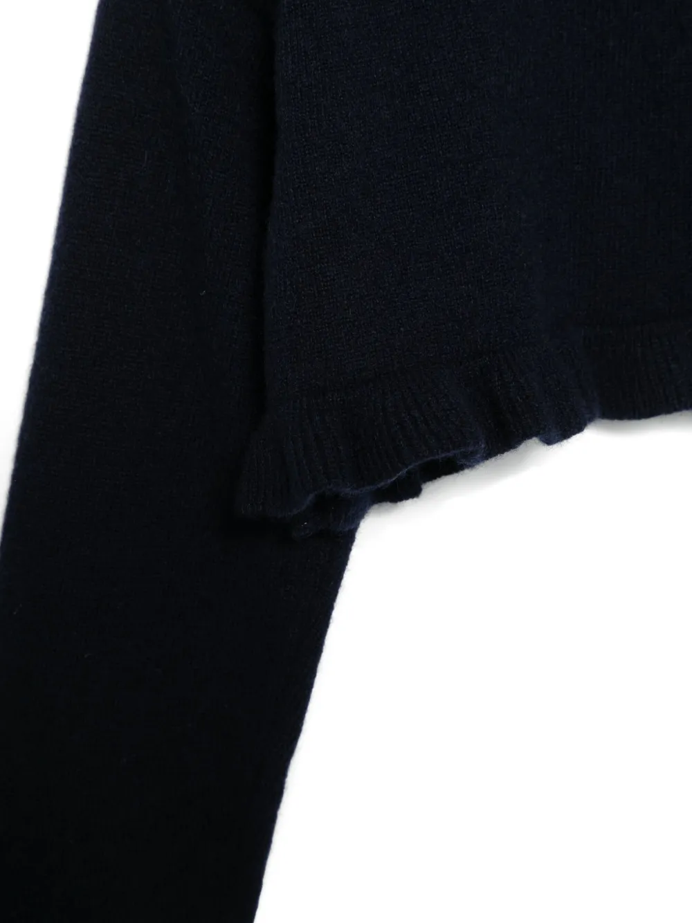 Siola Vest met ruches Blauw