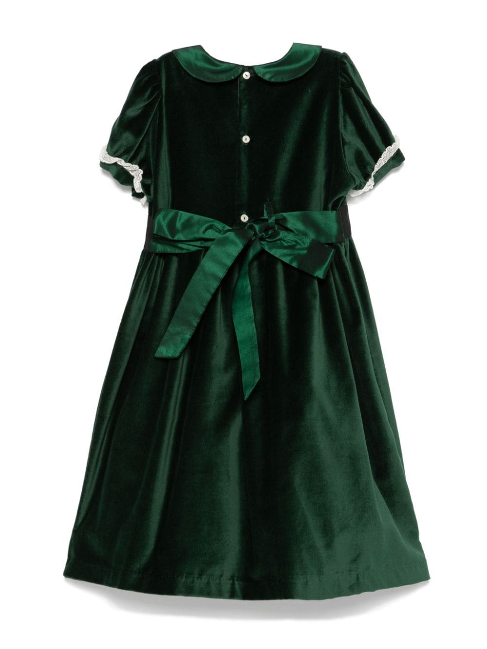 Siola velvet dress - Groen