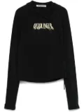 Ottolinger deconstructed T-shirt - Black
