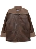 izzue zipped jacket - Brown