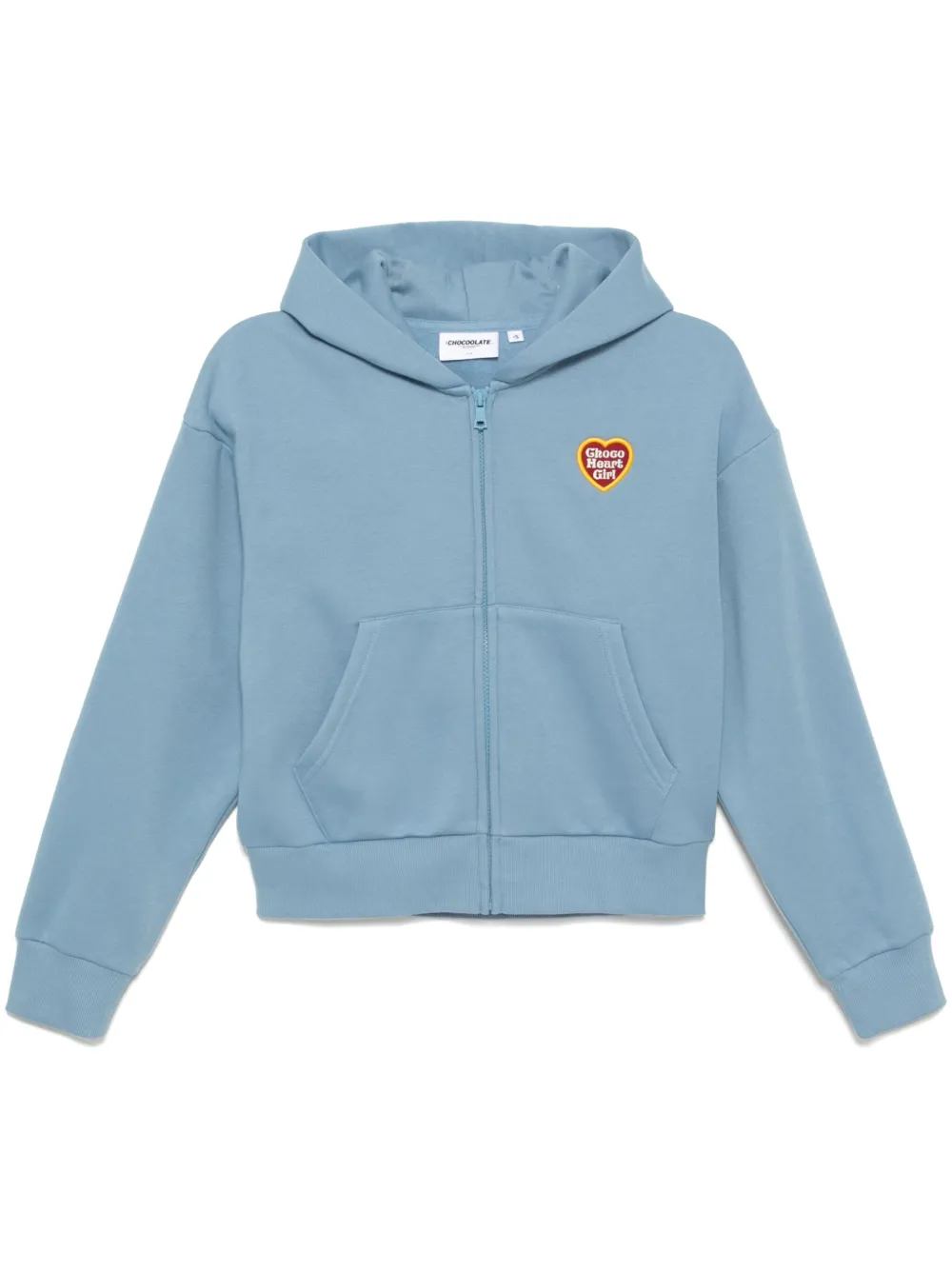 Chocoolate Logo-embroidered Cropped Jacket